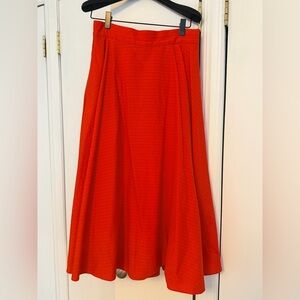 Vintage Red Women's Skirt